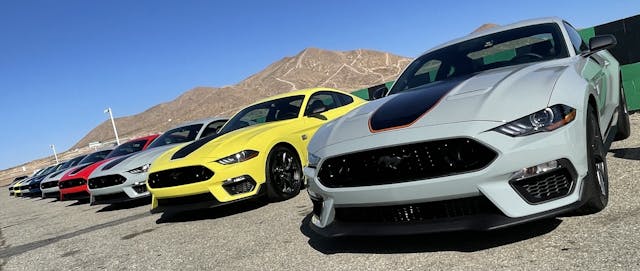 New Mustang Mach 1 lineup