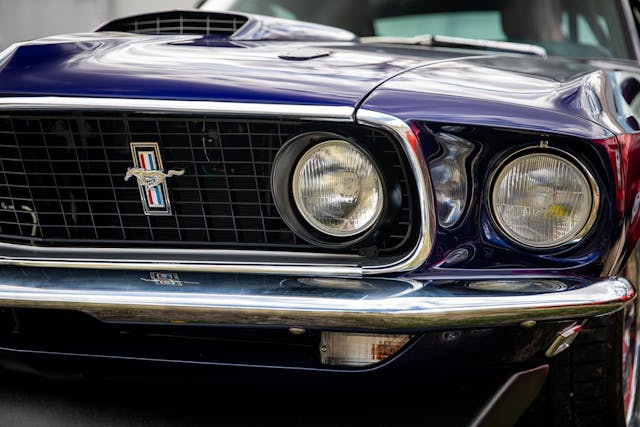 Mustang Week front grille detail