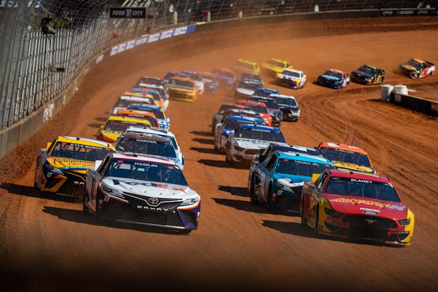 In photos: NASCAR's first dirt race in 50 years was a mud-splashed  spectacle - Hagerty Media