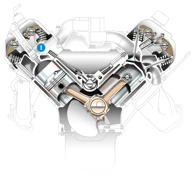 hemi engine cutaway