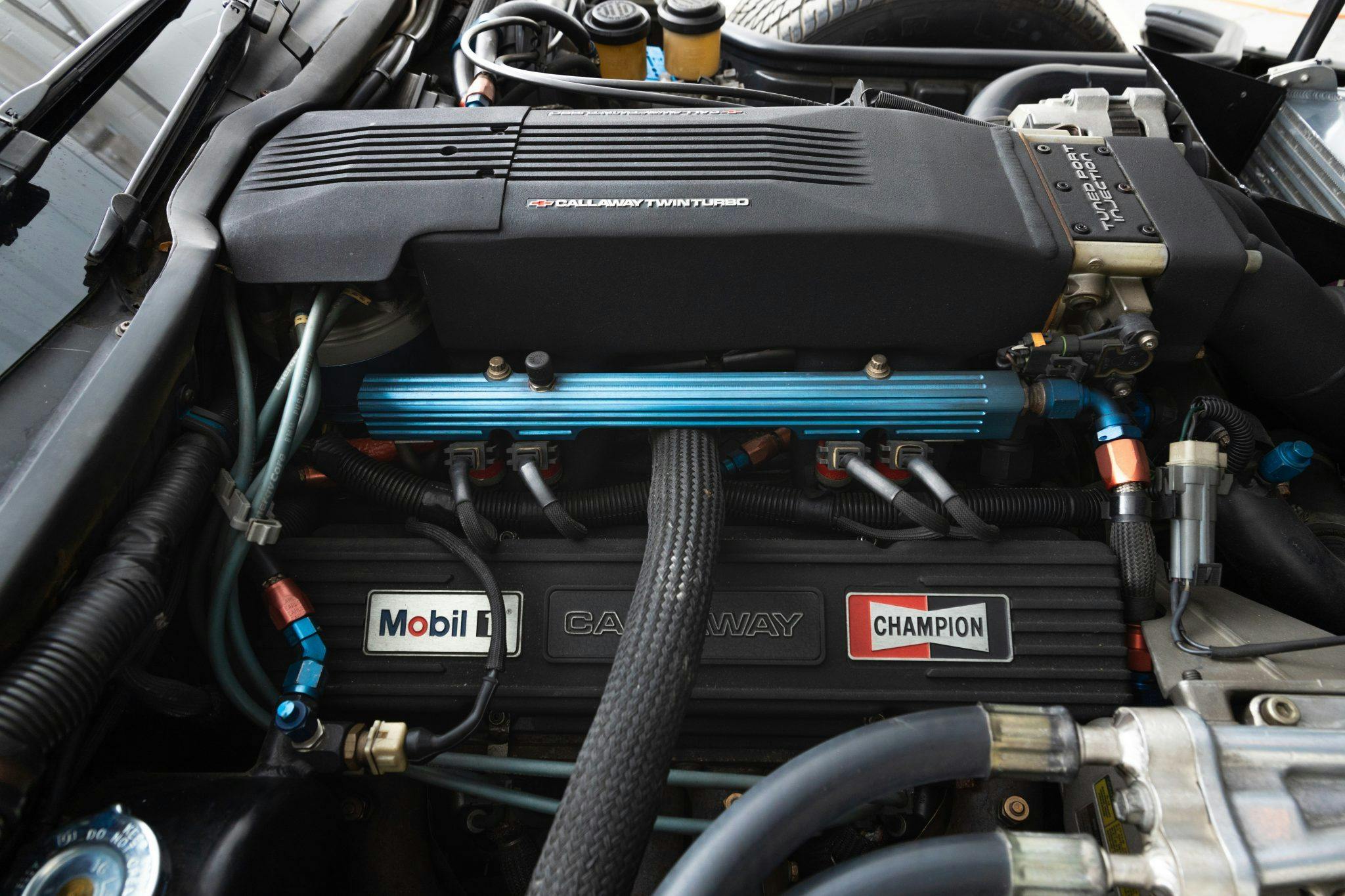 1988 Chevrolet Corvette Callaway SledgeHammer BaT engine