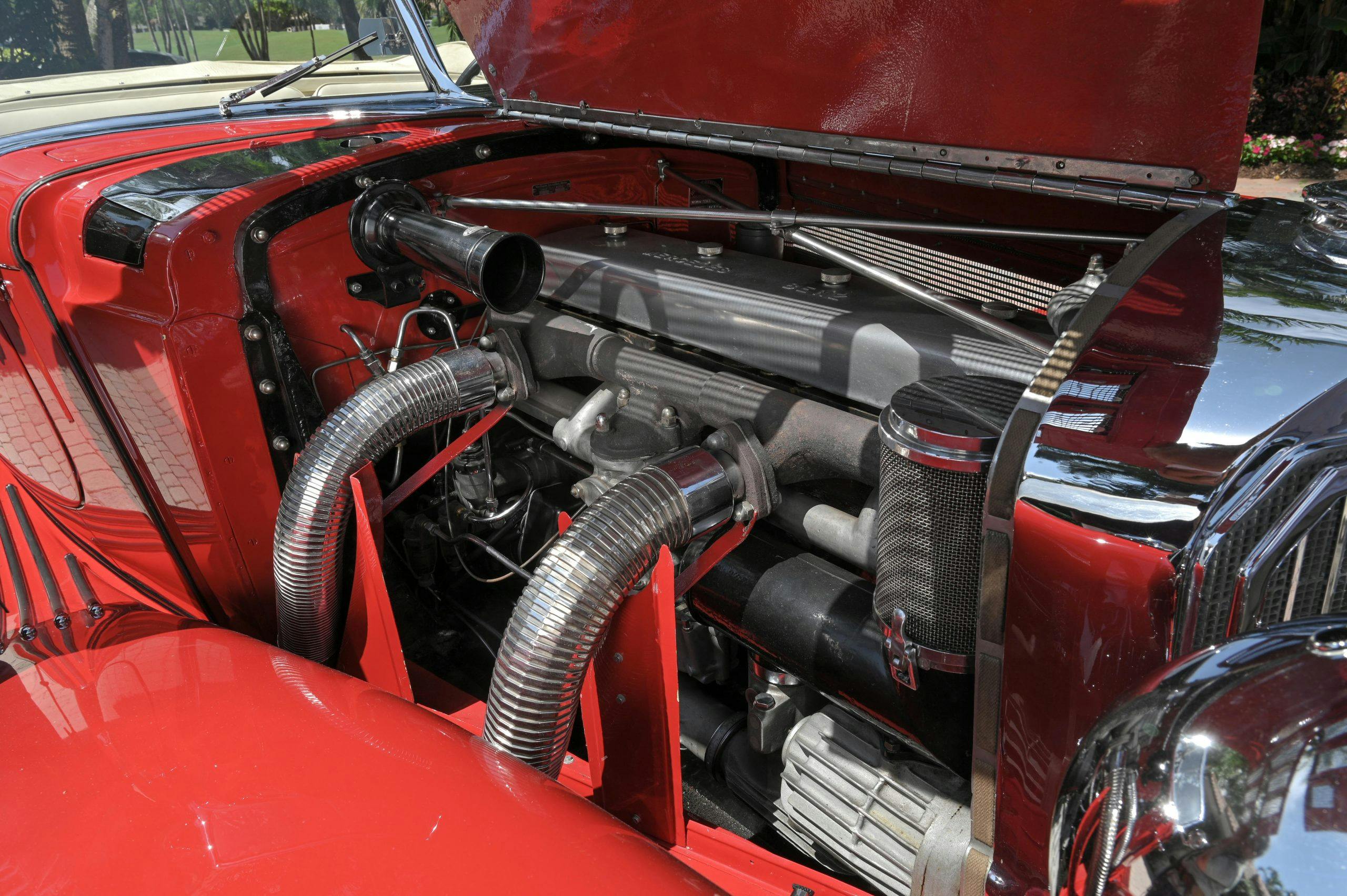 1934 Mercedes-Benz 500 engine