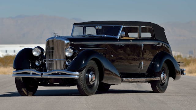 1936 Duesenberg front three-quarter