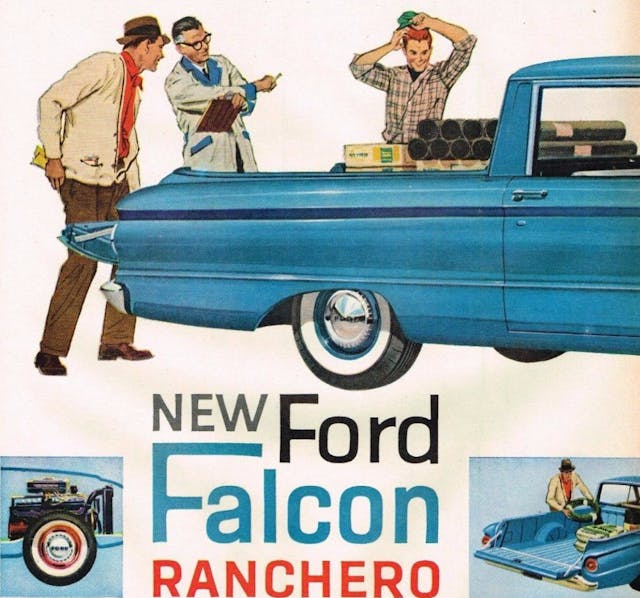 1960 Ford Falcon Ranchero ad