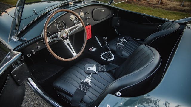 1965 Shelby 427 Cobra Roadster Interior