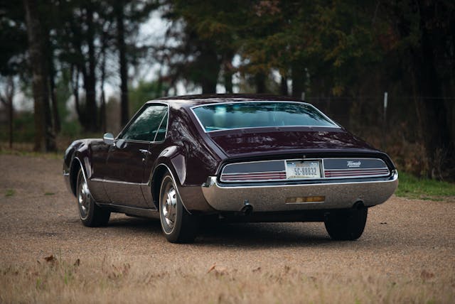 Olds Toronado rear three-quarter