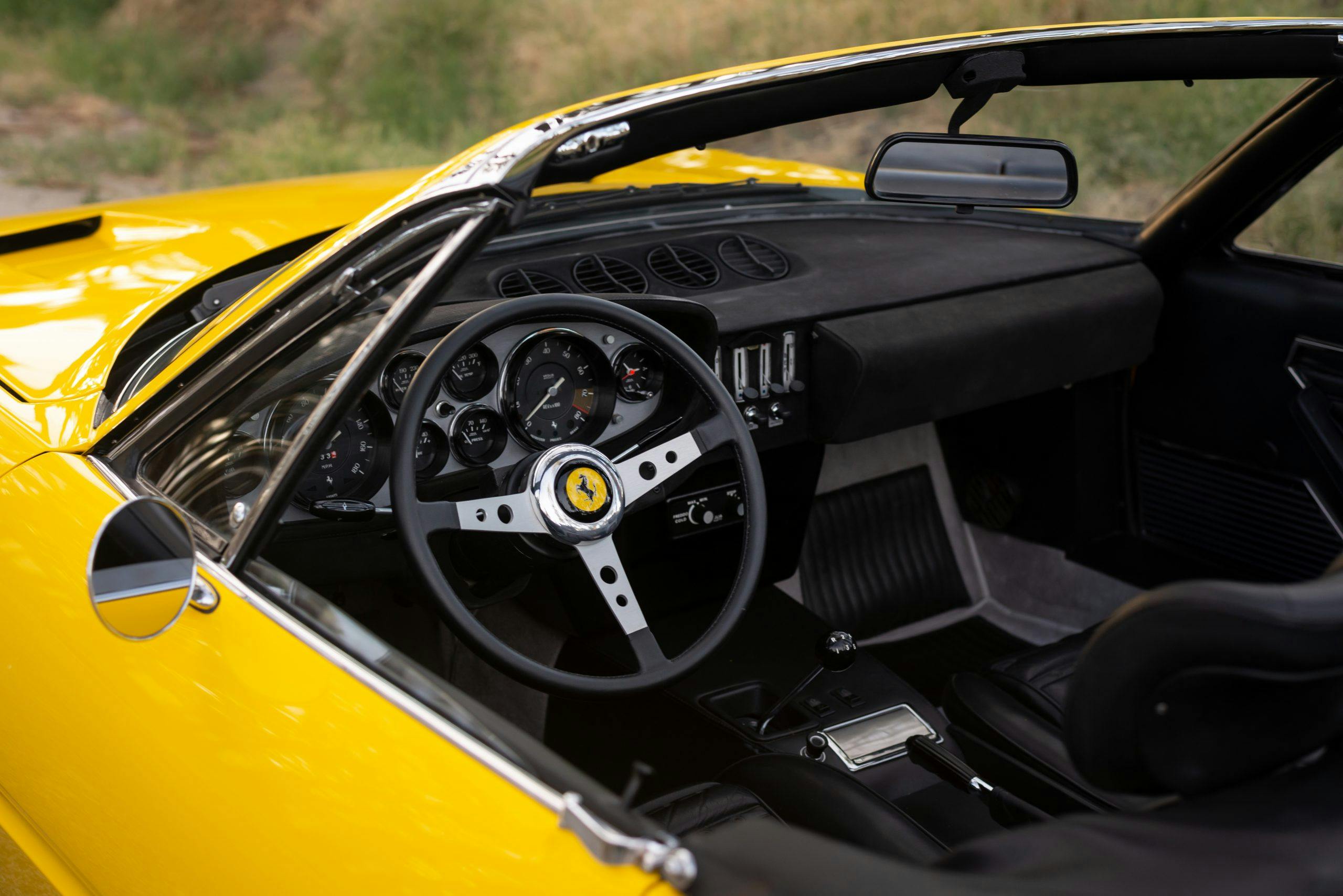 1971 Ferrari 365 interior