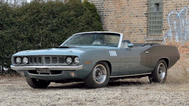 1971 Plyymouth HEMI Cuda Convertible front