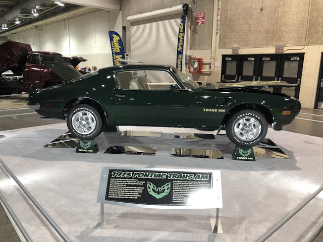 1973 Trans Am display