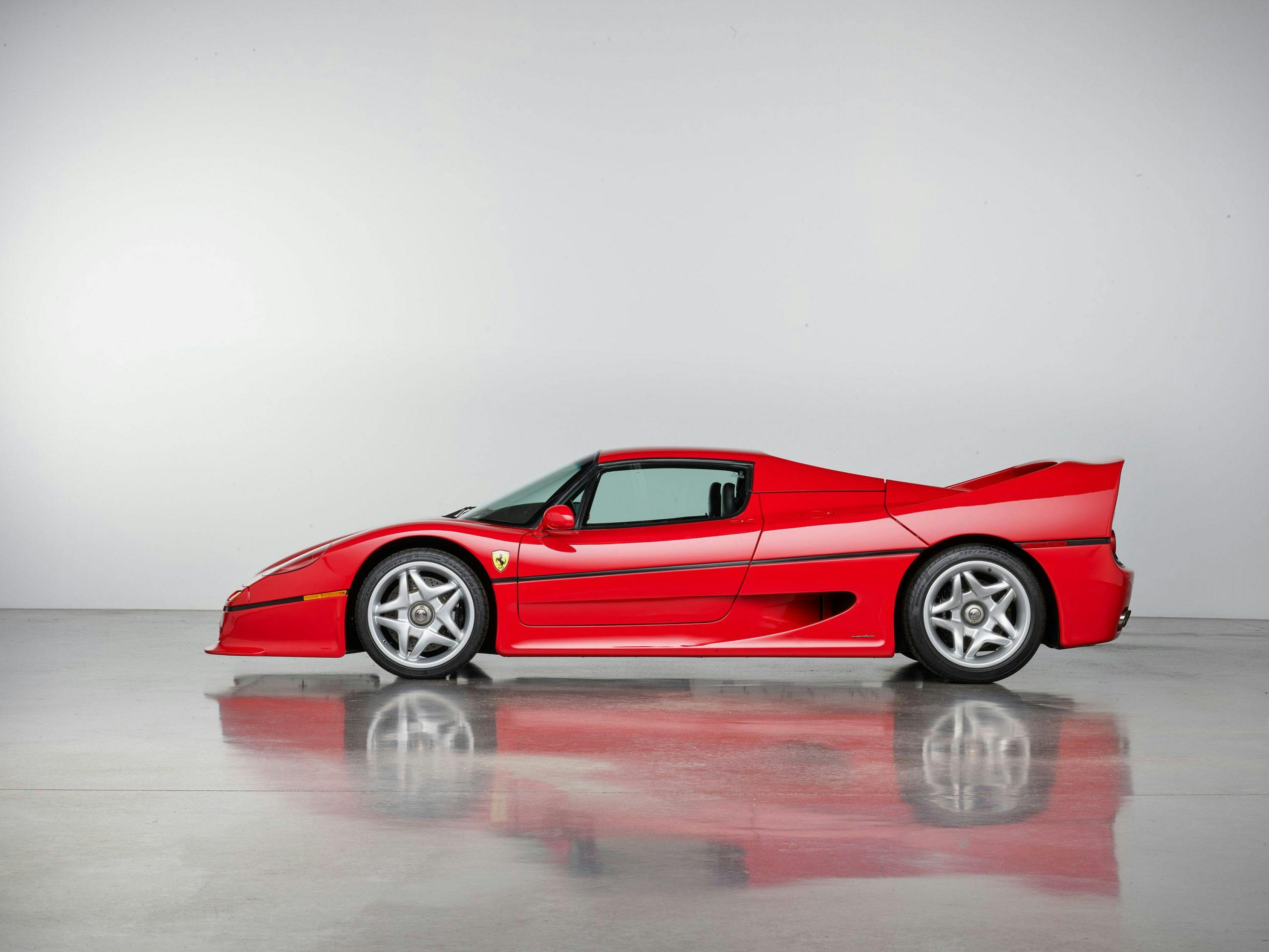 Ferrari F50 side profile