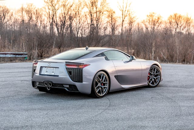 2012 Lexus LFA rear three-quarter