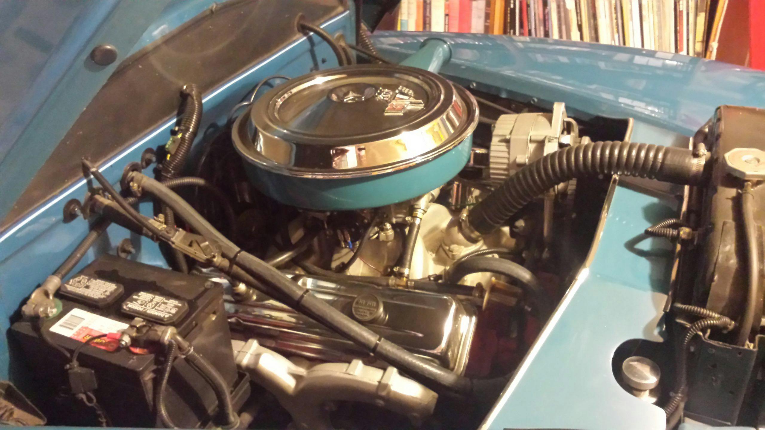 1948 Chevrolet Fleetmaster engine