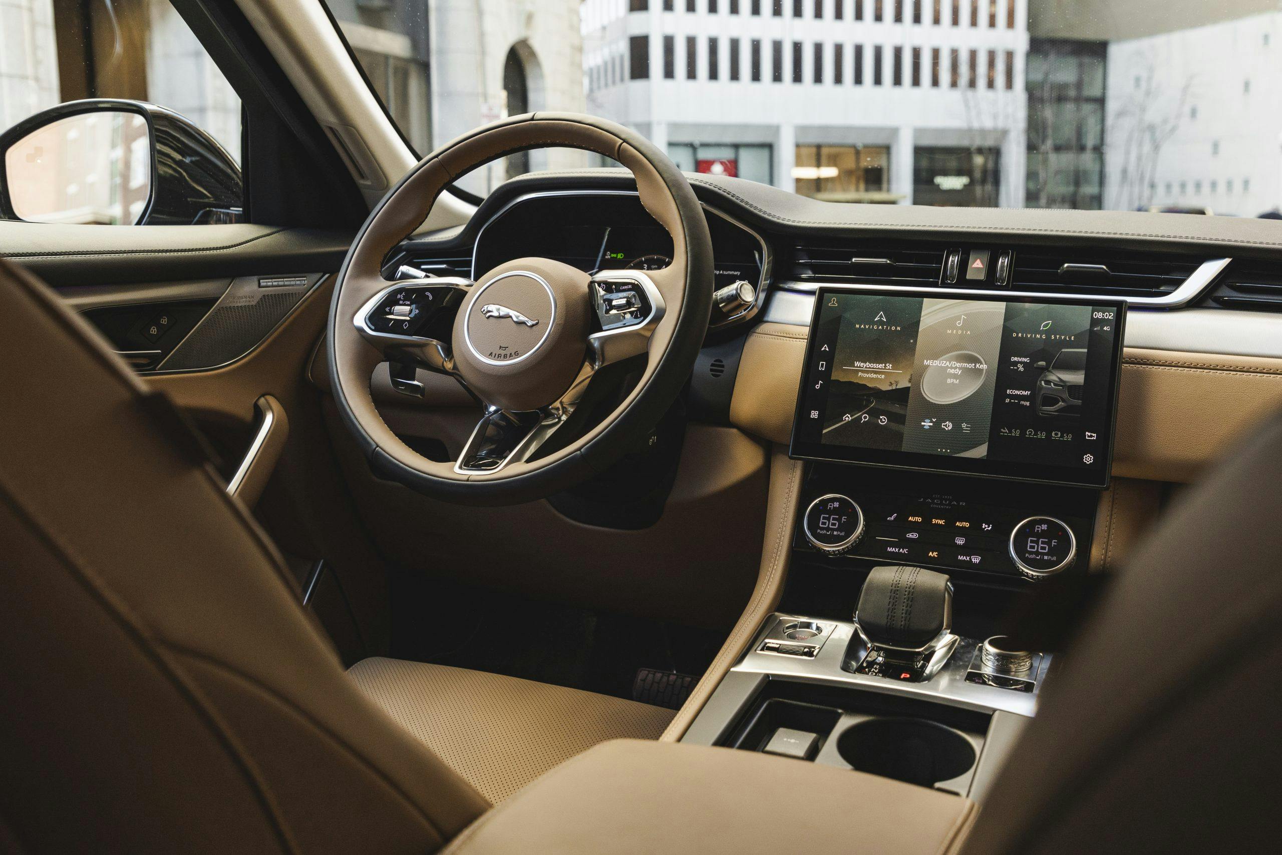 2021 Jaguar F-PACE S P340 interior