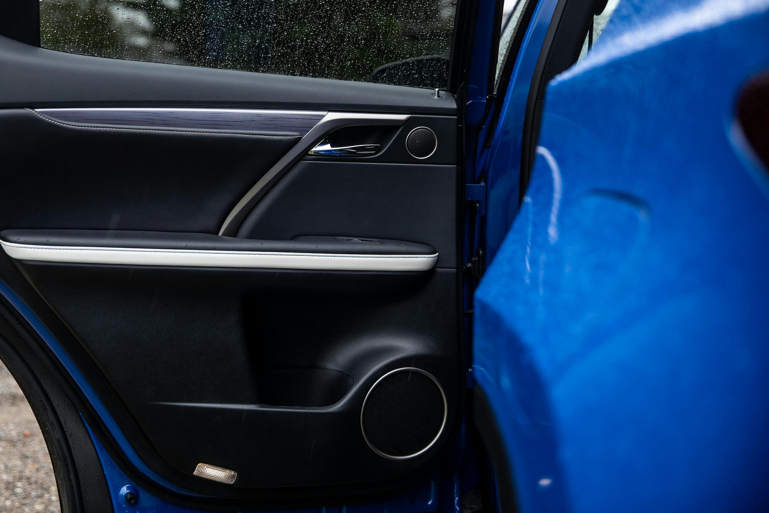 2021 Lexus RX450h door panel detail