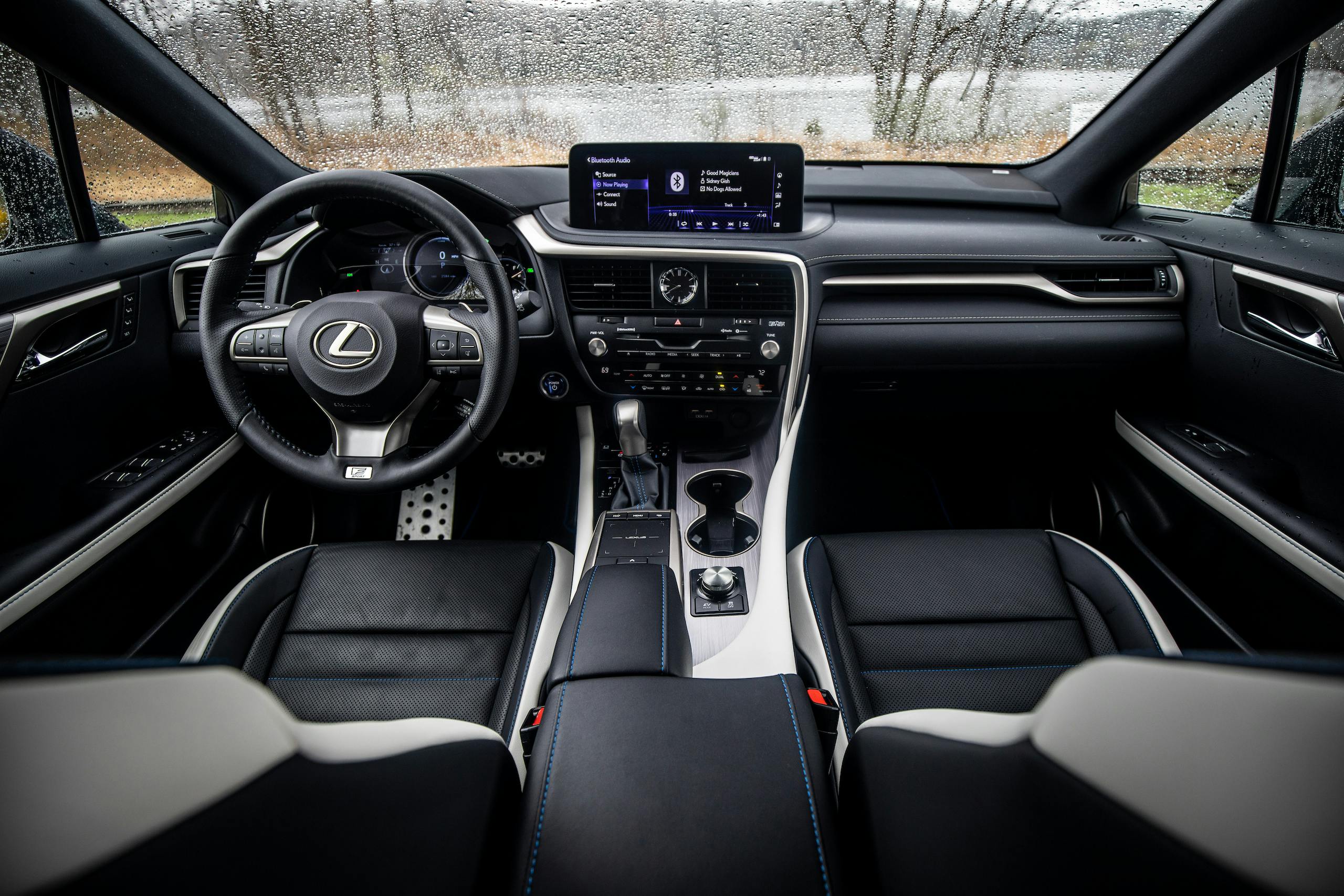 2021 Lexus RX450h interior front