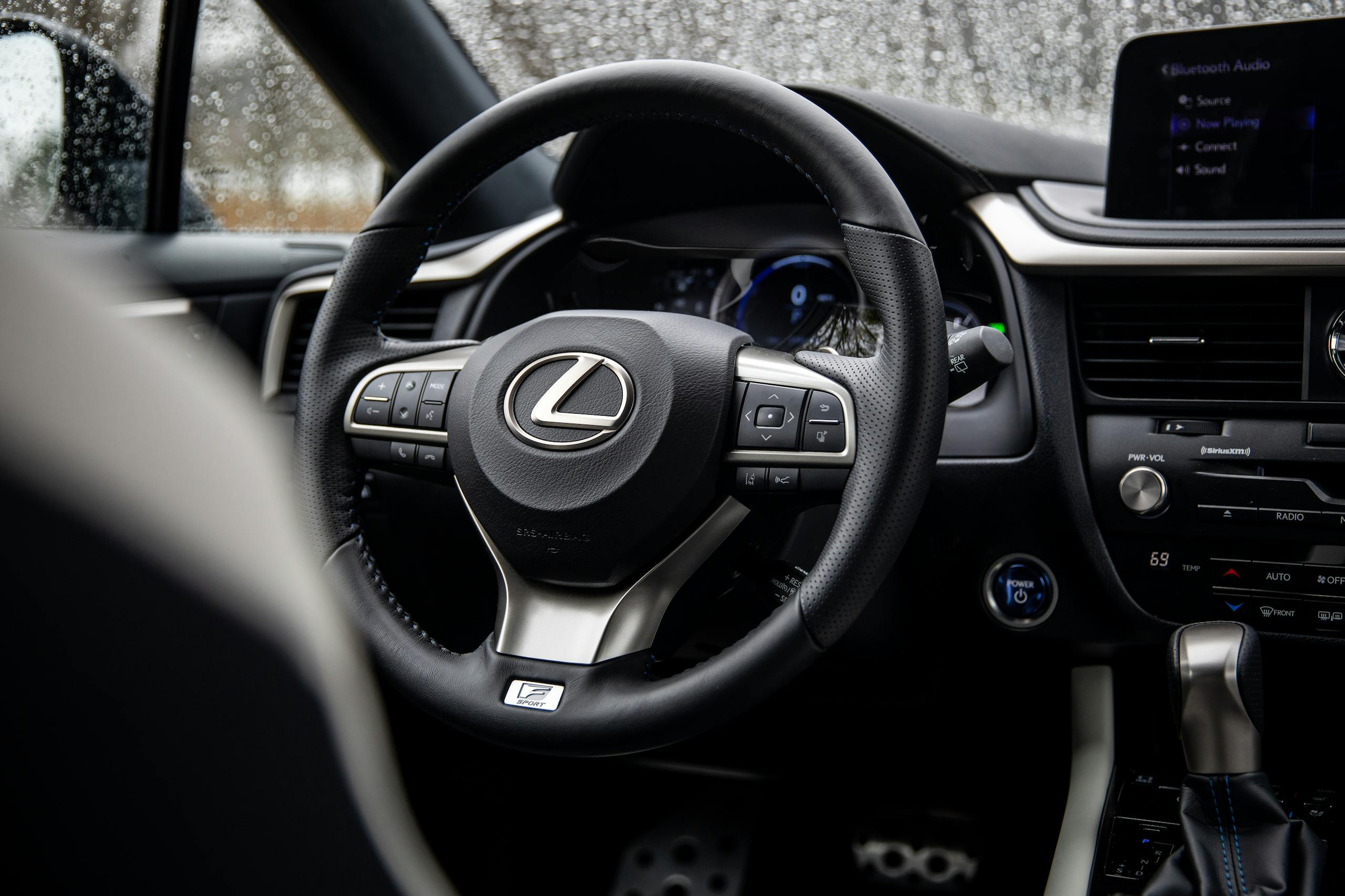 2021 Lexus RX450h interior steering wheel