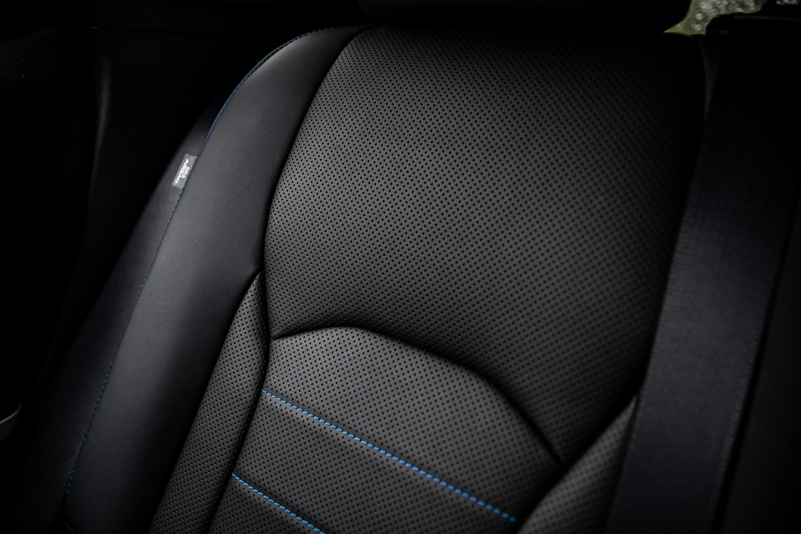 2021 Lexus RX450h interior seat perforations
