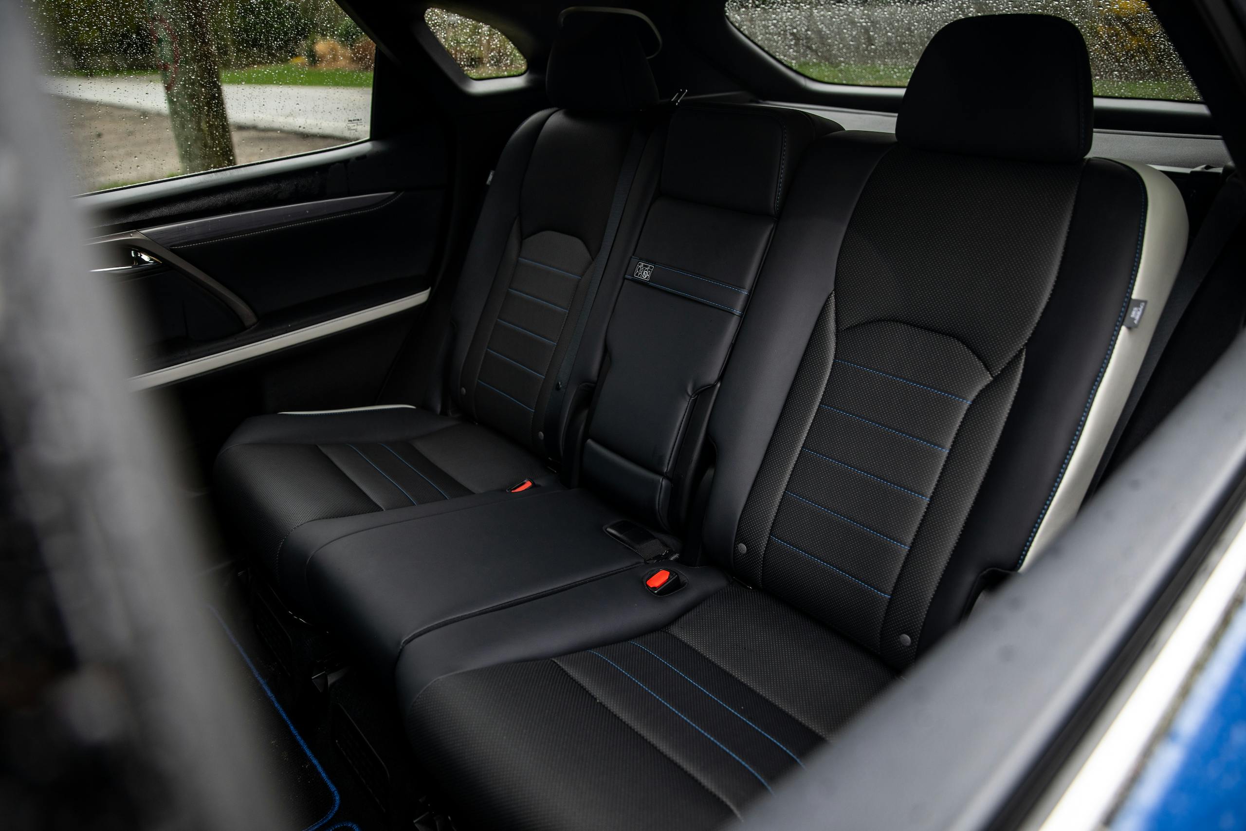2021 Lexus RX450h interior rear seat