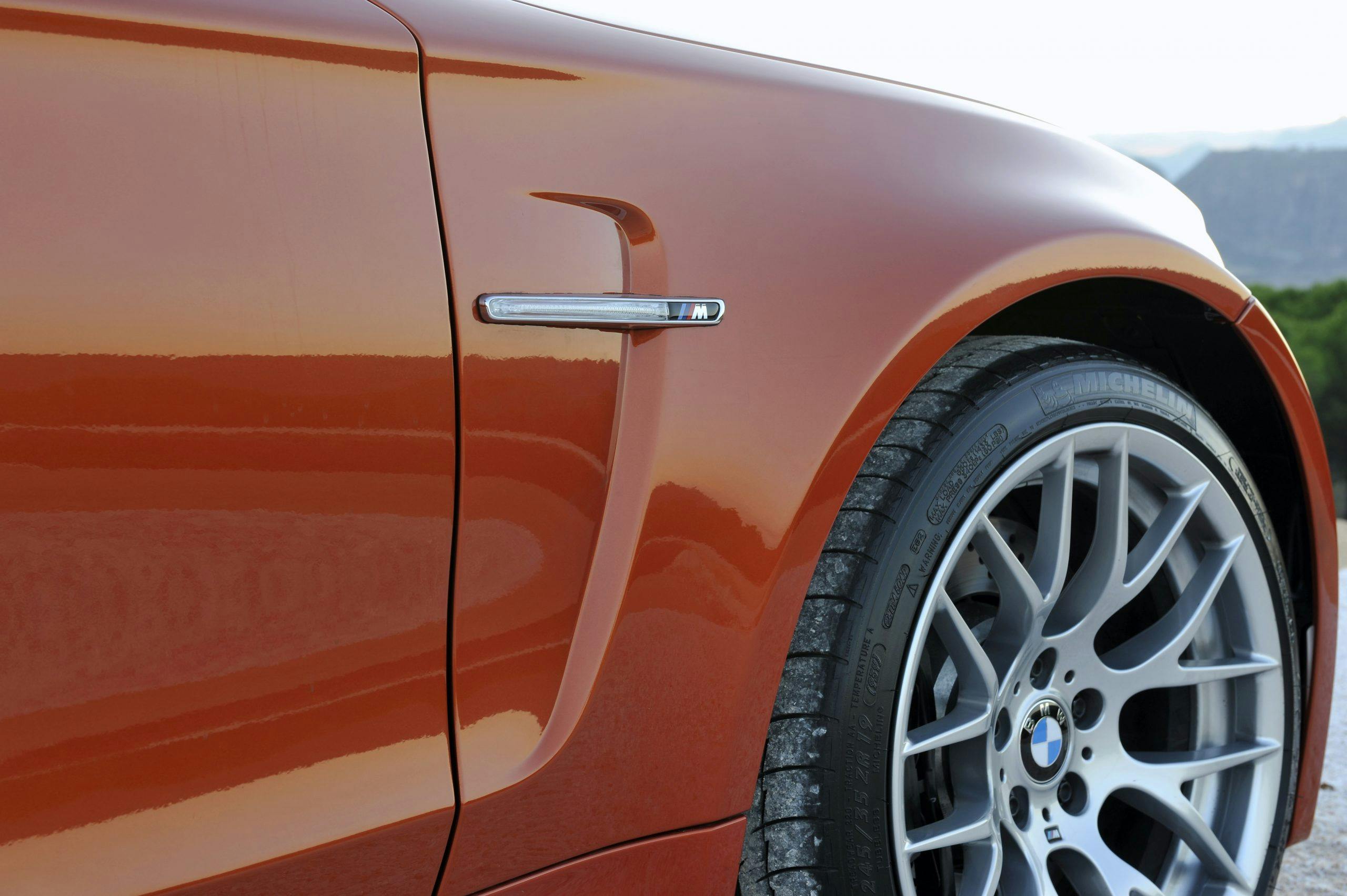 BMW 1 Series M Coupe front quarter panel
