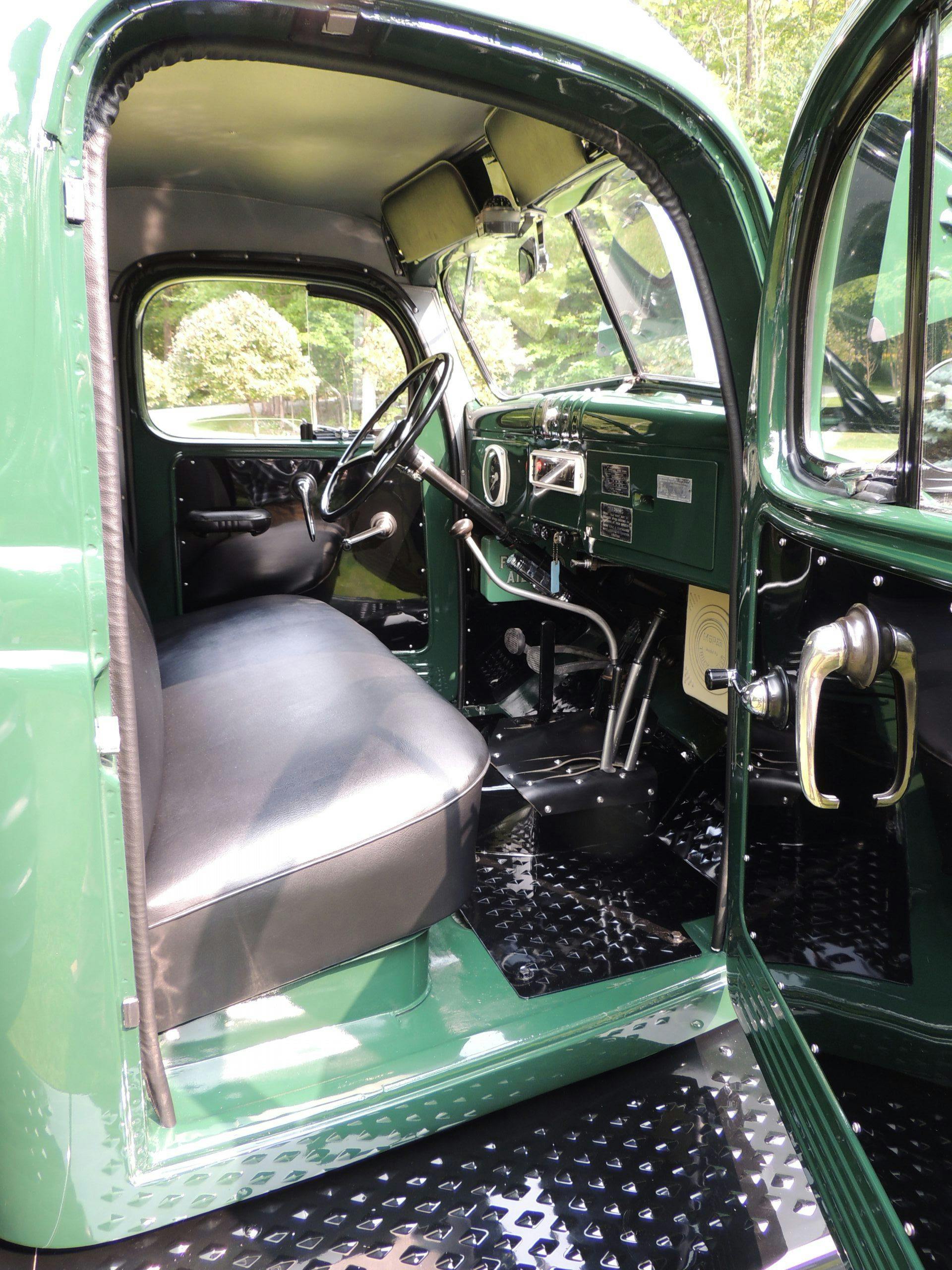 1956 Dodge Power Wagon interior