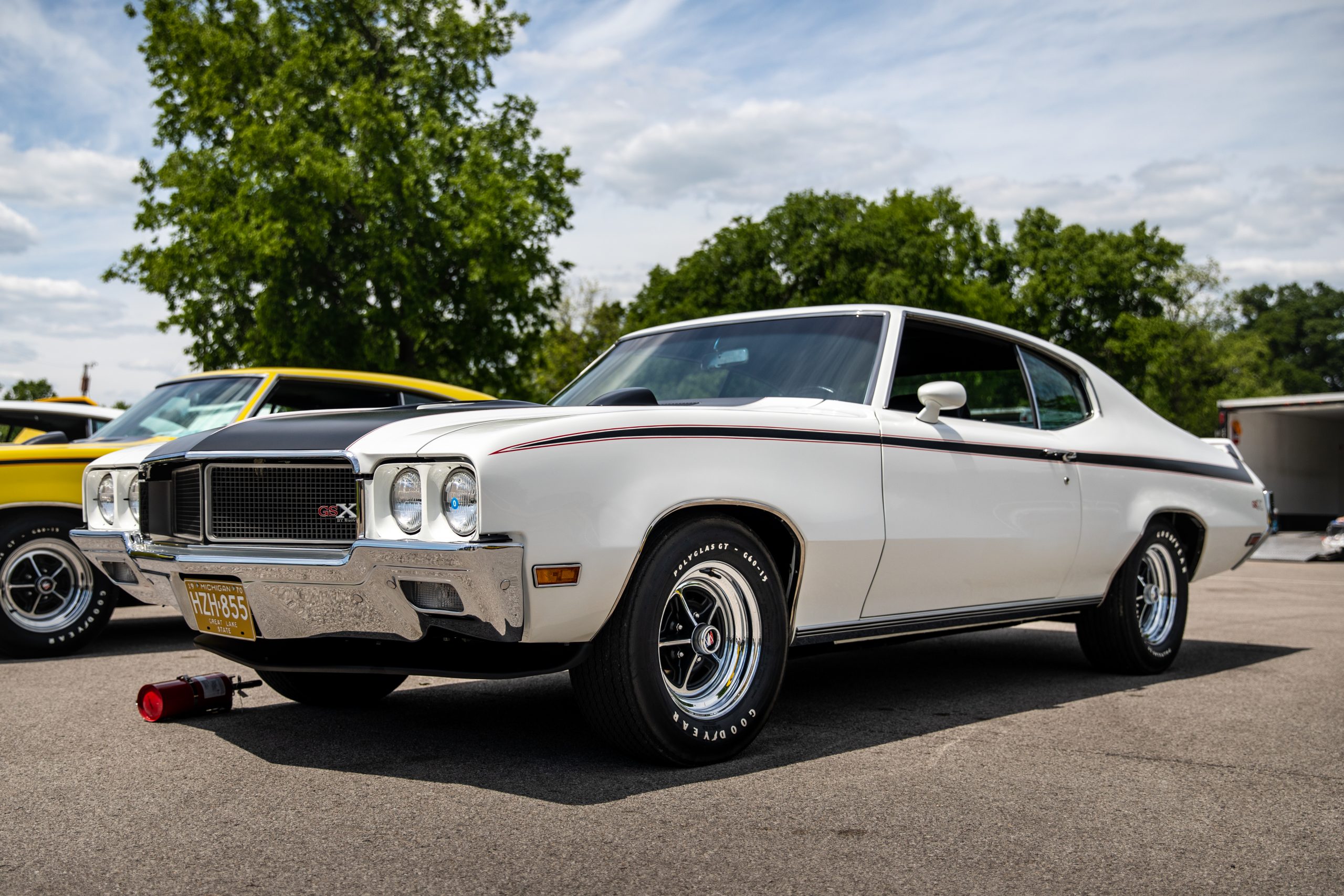 Vintage Ecstasy 1970 Buick GSX ステアリング This concours-quality 1970 Buick GSX wins medals while