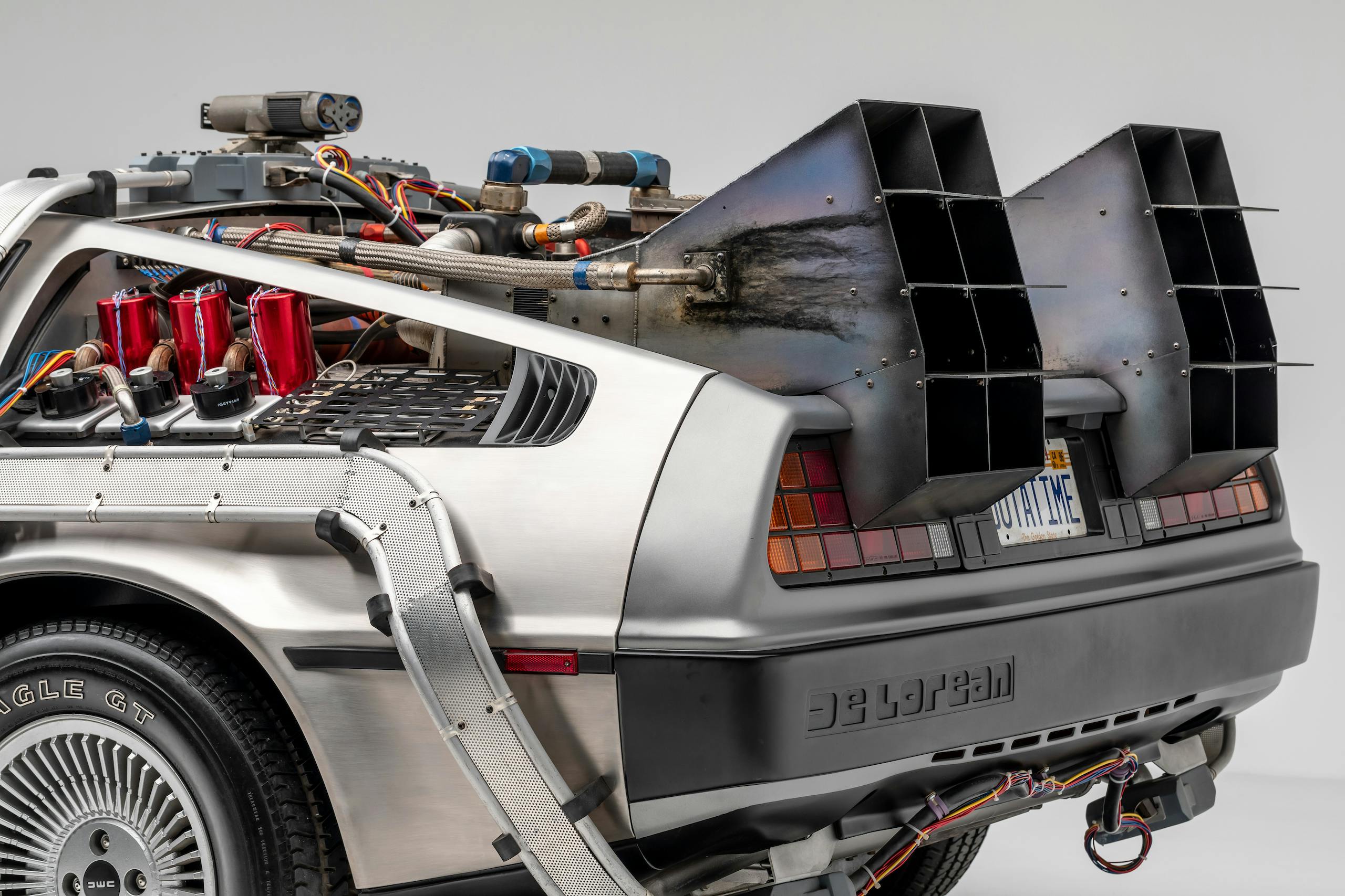 Back to Future DeLorean rear