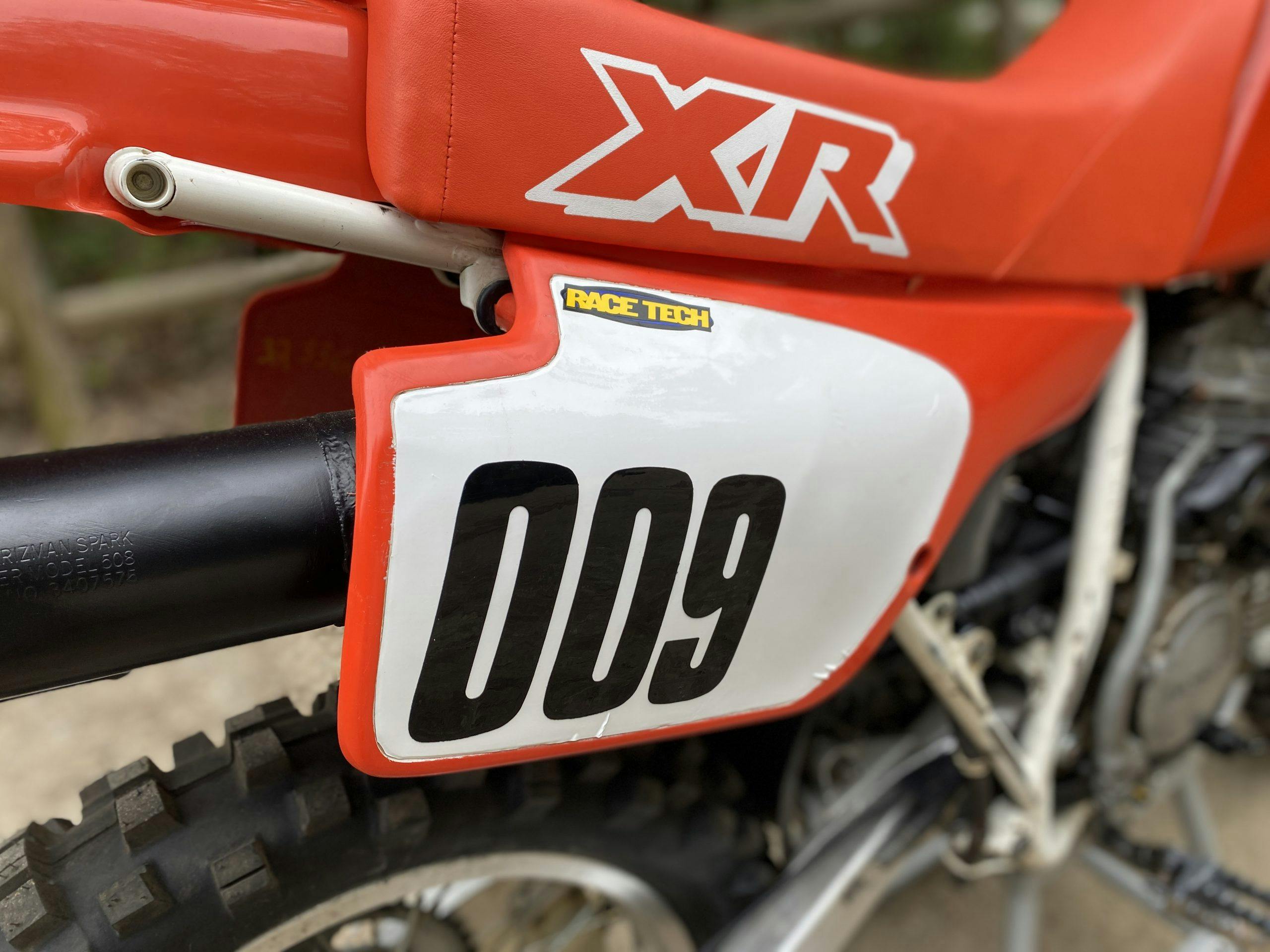 Honda XR250 completed
