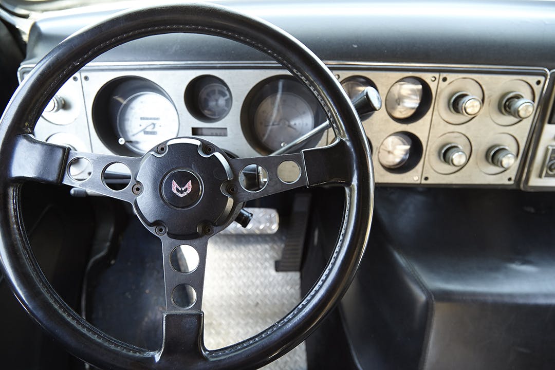 Deans Machine Van steering wheel