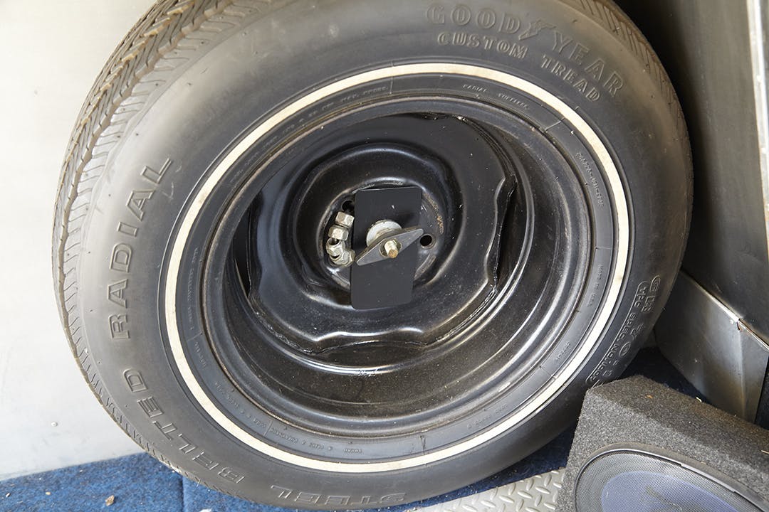Deans Machine Van spare tire