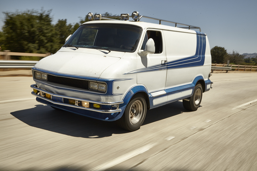 Custom best sale dodge van