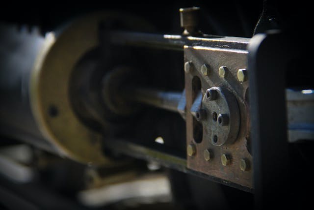 scale locomotive piston