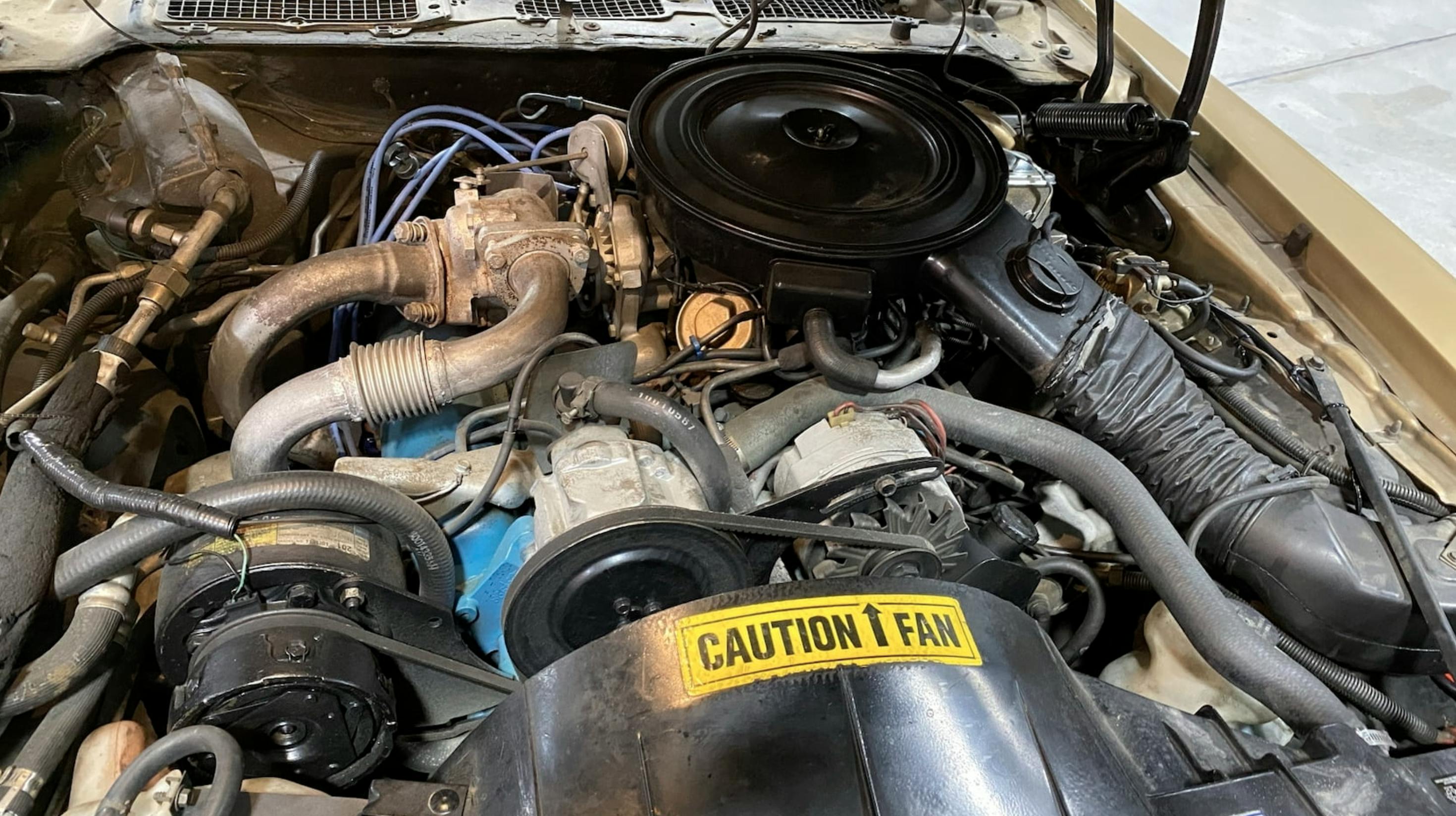 1980 Pontiac Trans Am Turbo engine