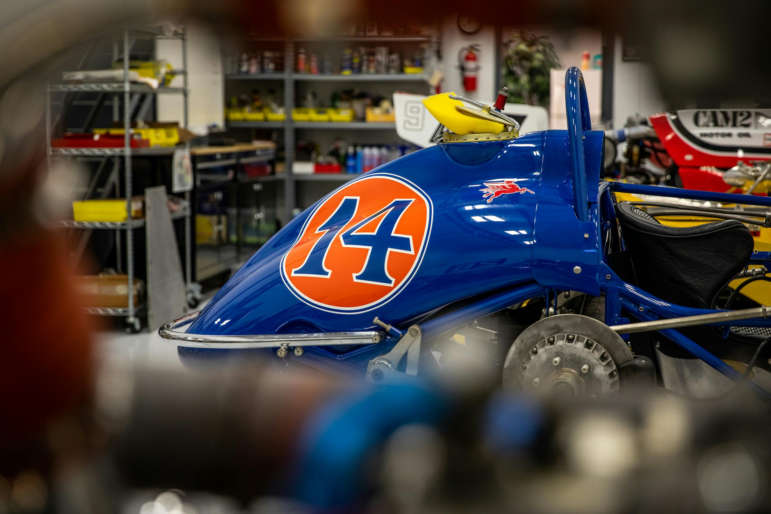 Turn 4 Restorations blue racer