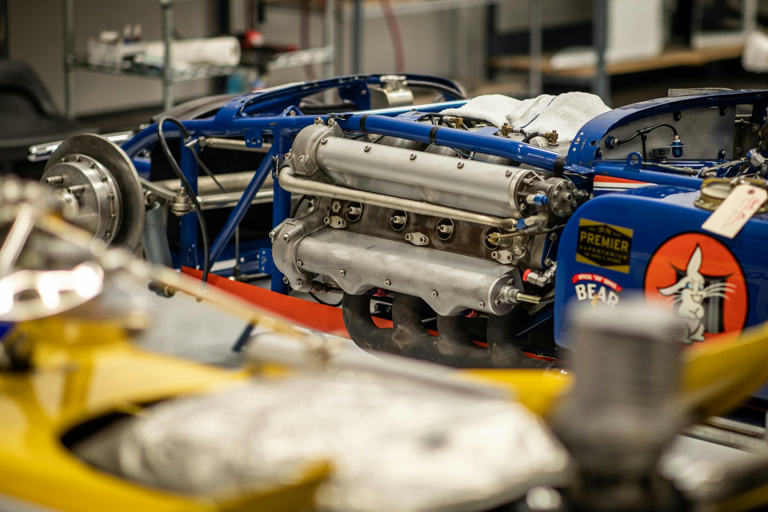 Turn 4 Restorations blue engine