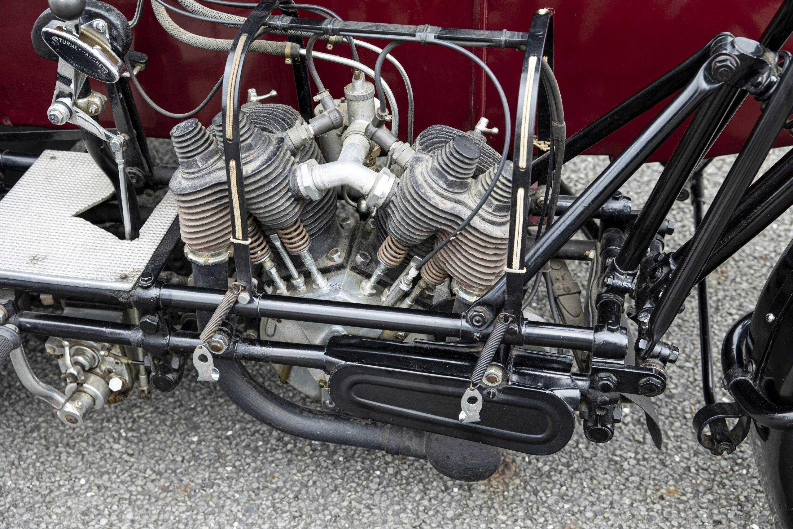 1925 Seal 980CC Motorcycle engine