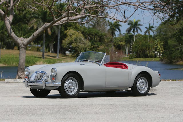 1959 MG MGA Twin Cam front three-quarter