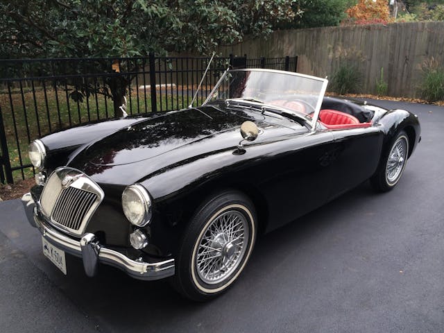 1961 MG MGA front three-quarter