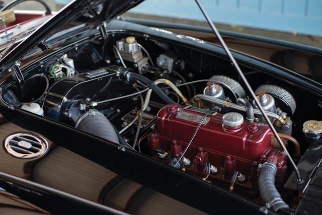 1962 MG MGA engine