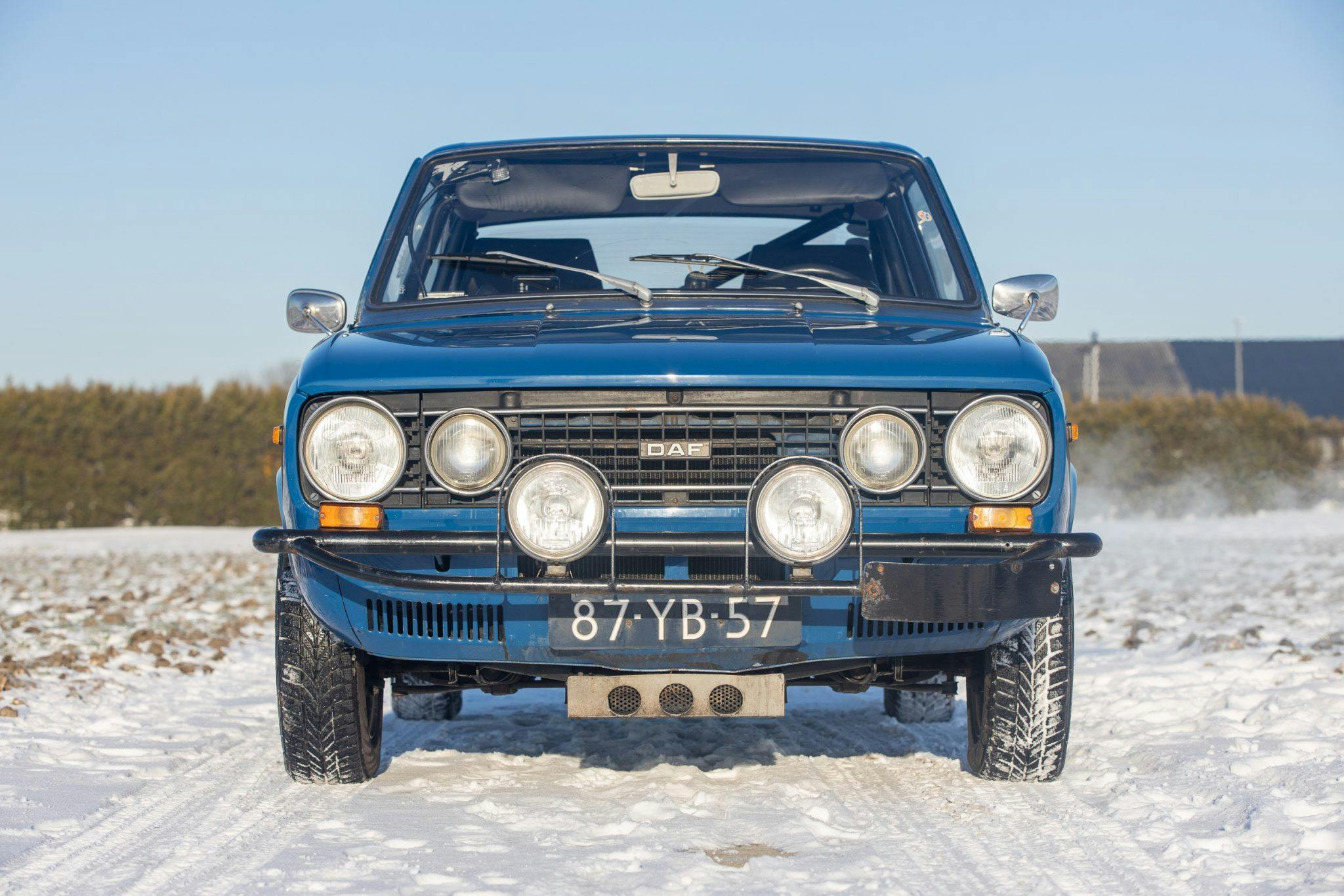 1975 DAF 66 Marathon Coupe Rally Car front