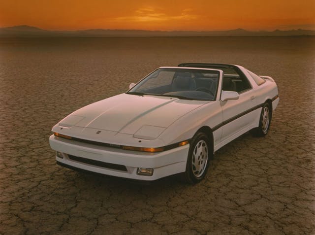 Toyota Supra front three-quarter Toyota Supra front three-quarter