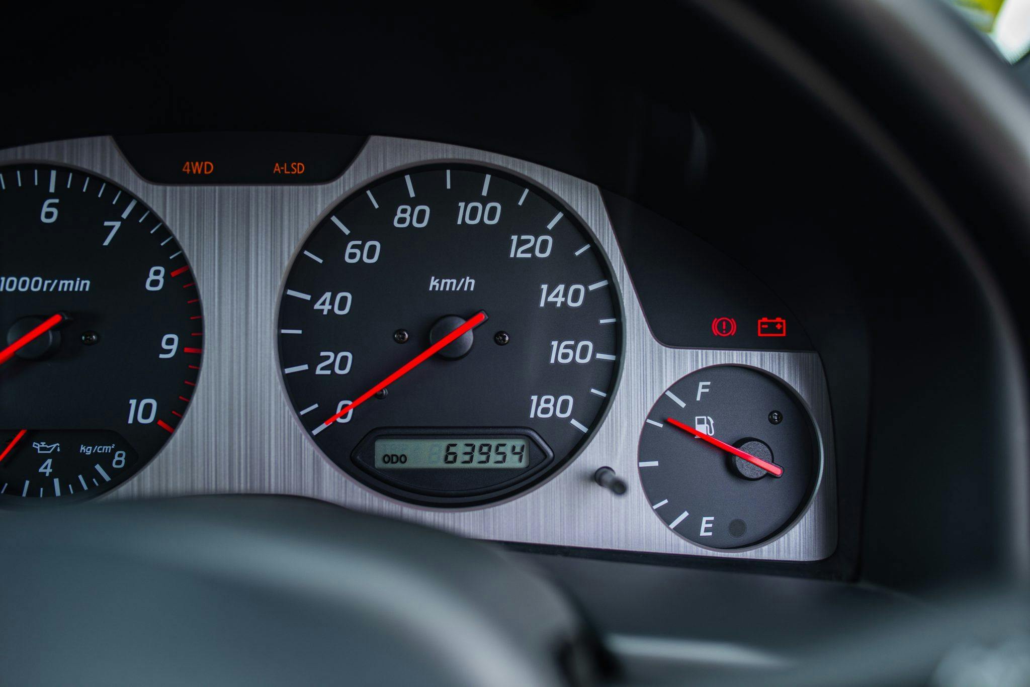 1999 Nissan Skyline GT-R V-Spec speedometer