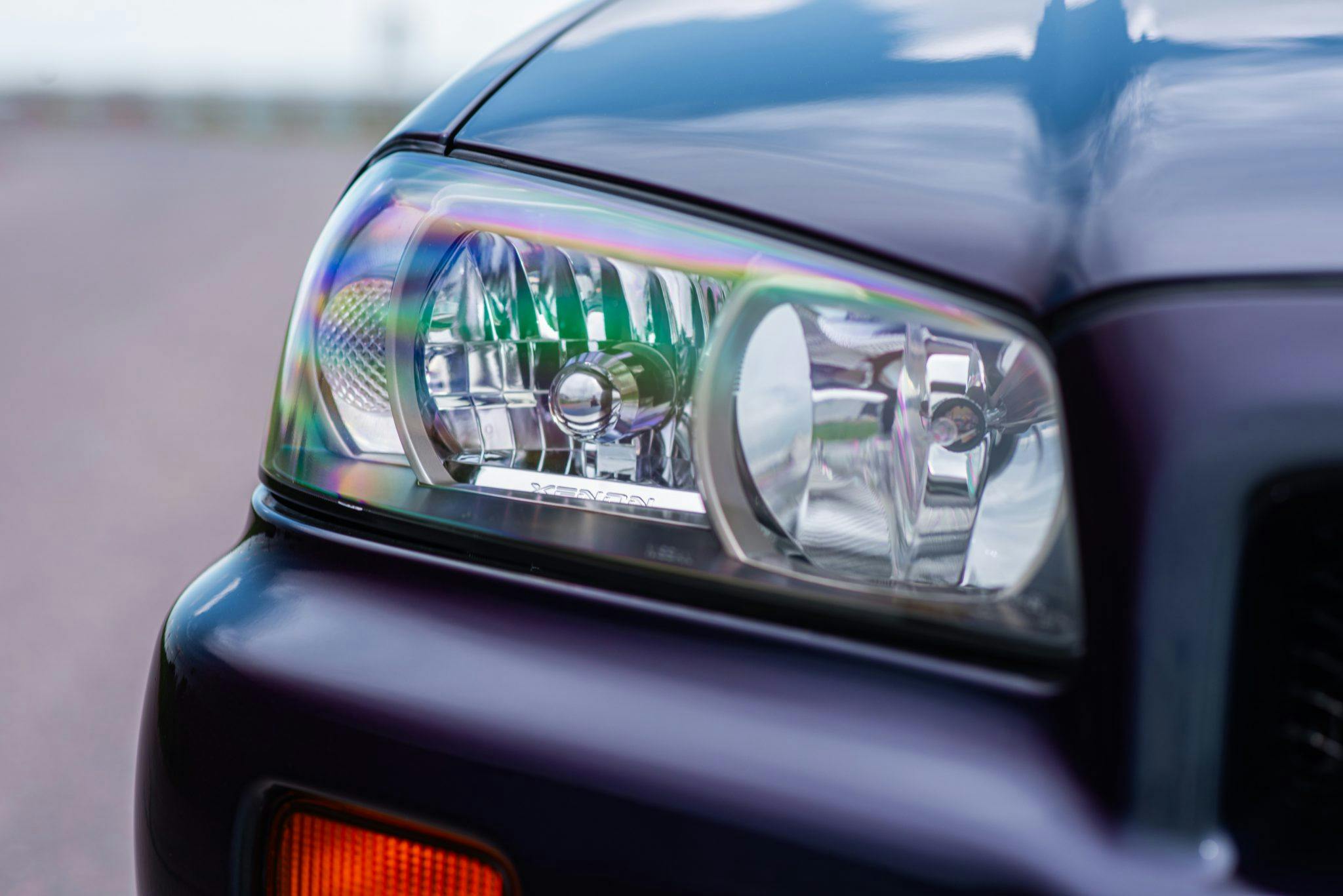 1999 Nissan Skyline GT-R V-Spec headlight detail