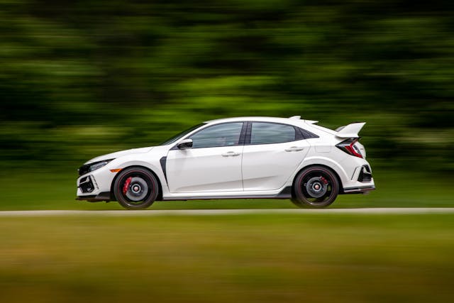 2020 Honda Civic Type R side profile action