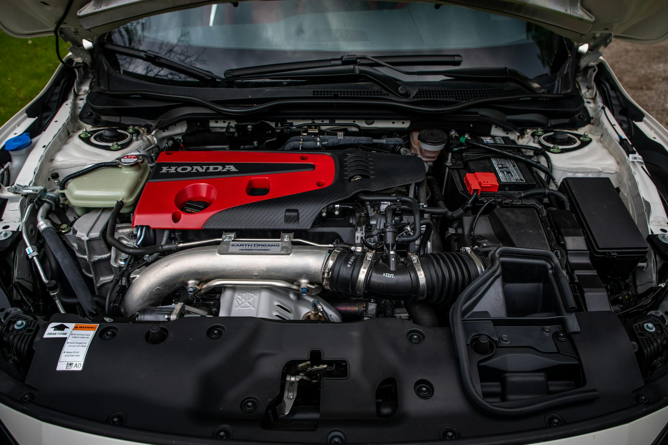 2020 Honda Civic Type R engine bay