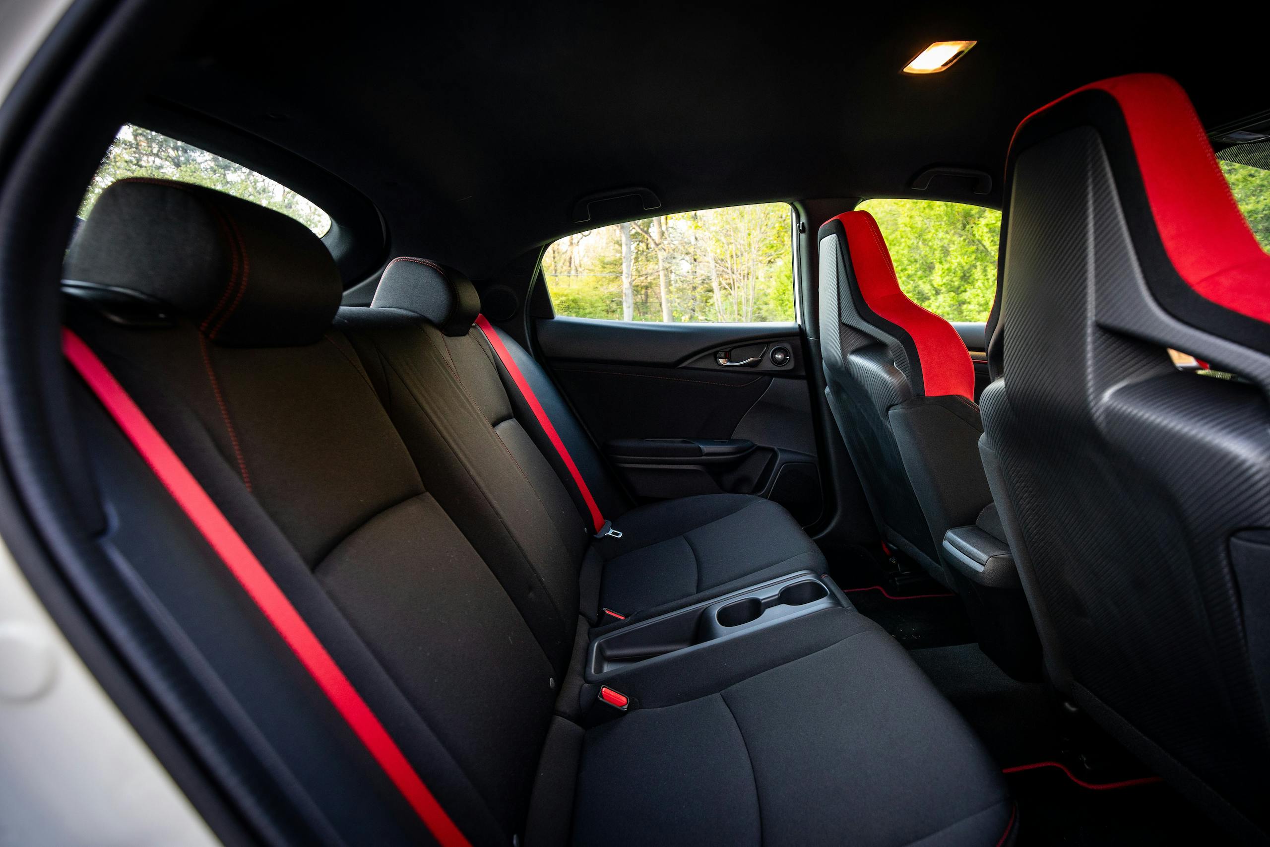 2020 Honda Civic Type R interior back seat