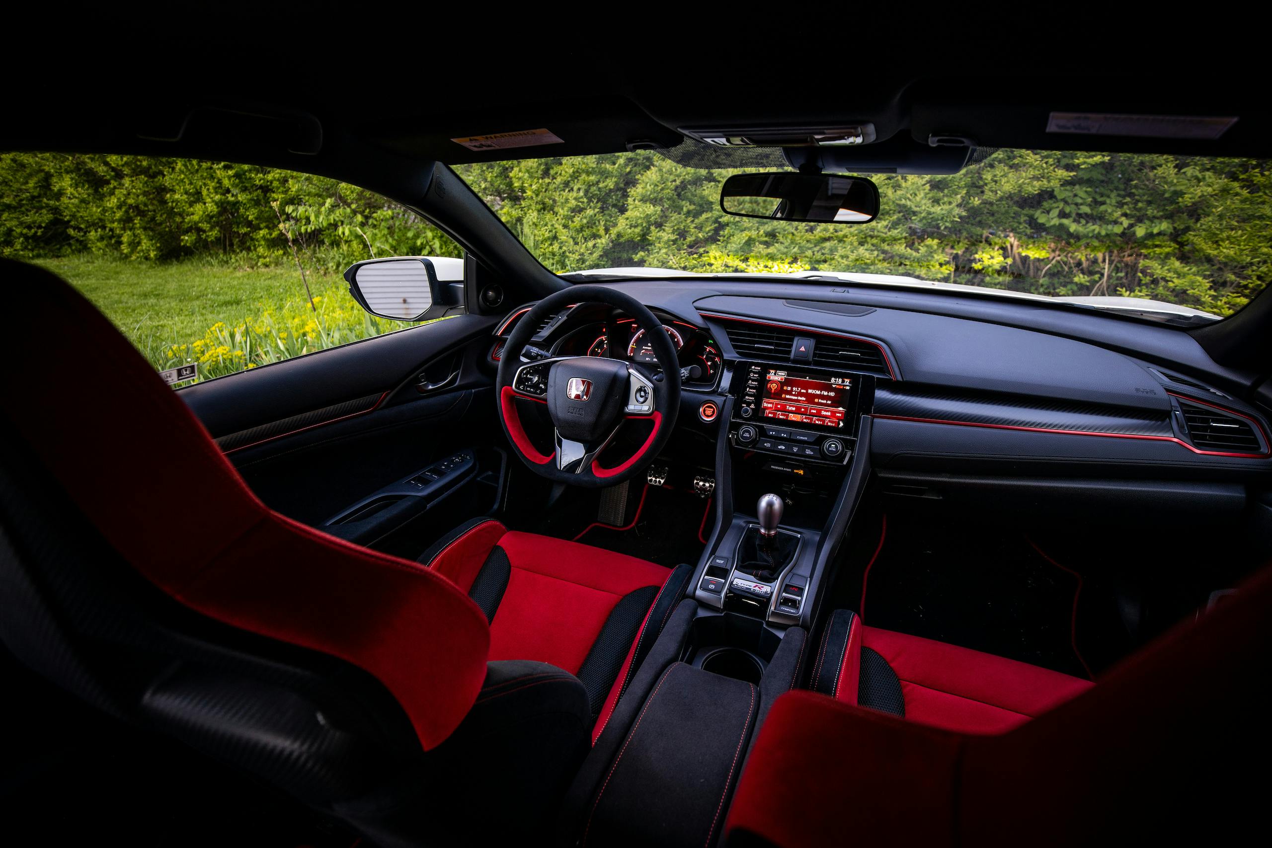 2020 Honda Civic Type R interior