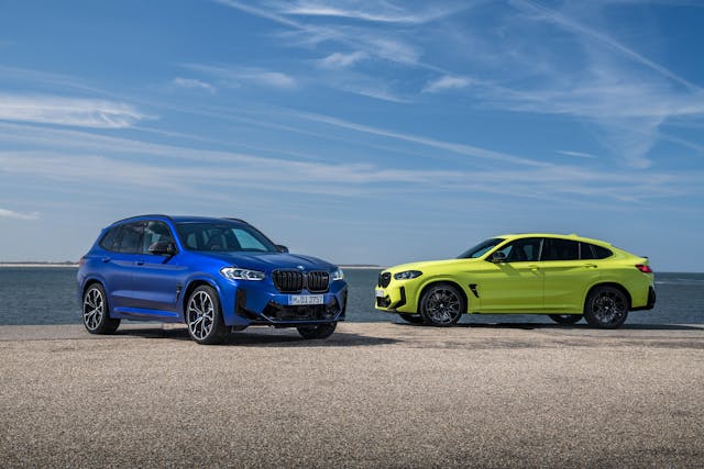 2022 BMW X3 M and X4 M updates