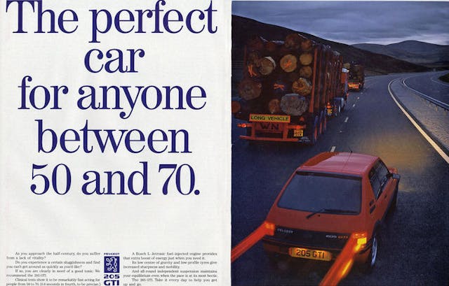 Peugeot vintage ad