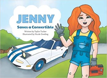 jenny saves a convertible book cover