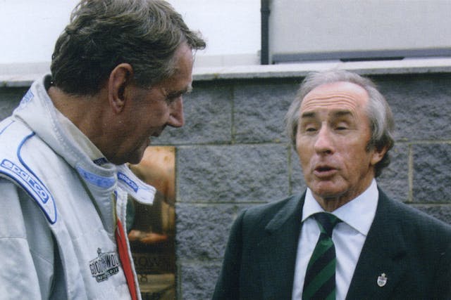 Alan Mann Racing - Alan Mann and Jackie Stewart